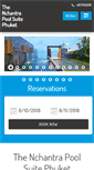 Mobile Screenshot of nchantrapoolsuite.com
